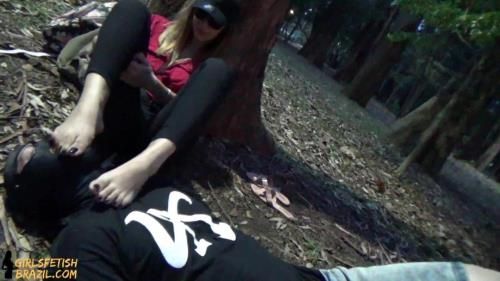 Dirty Feet In The Park And Humiliation In Public By Princess Shirley # Full Version