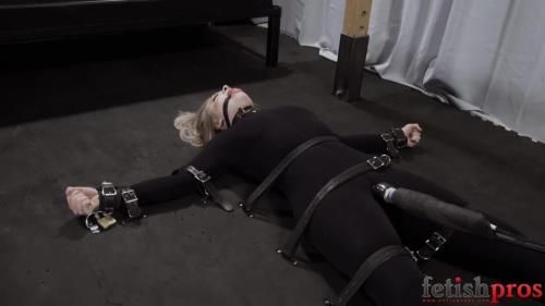 Kaiia Strapped Down With Leather Belts Bondage Orgasms