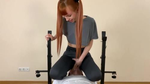 Pussy Worship In Yoga Pants By Pigtailed Stepsister Kira And Her Subby Stepbrother