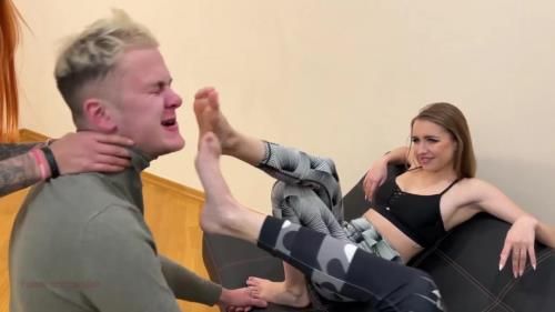 The Mouth Is Meant For Licking Feet Sucking Socks And Swallowing Toes - Group Foot Femdom