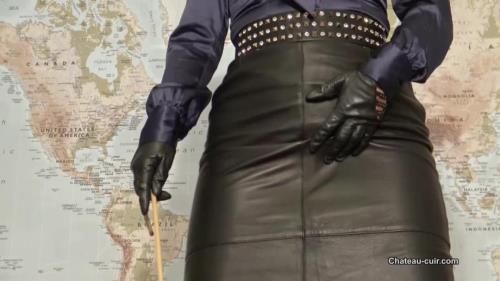 Fetish Liza - Leather governess JOI