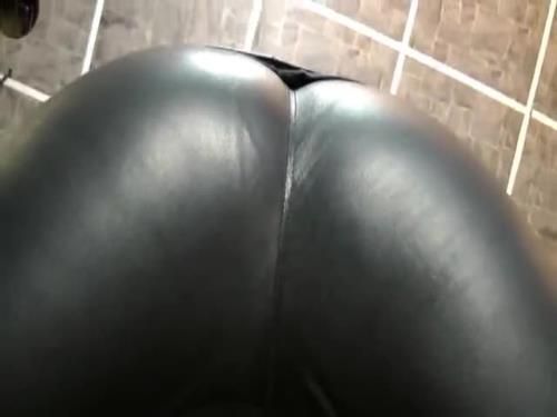 Lady Victoria - Facesitting With Leather Ass Pov